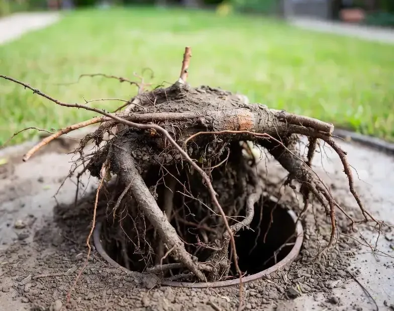 tree root drain clog Dearborn