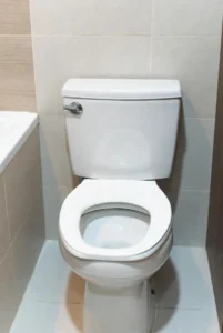 bubbling toilet