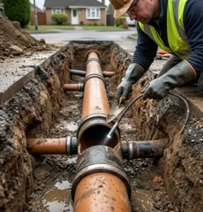 main sewer line