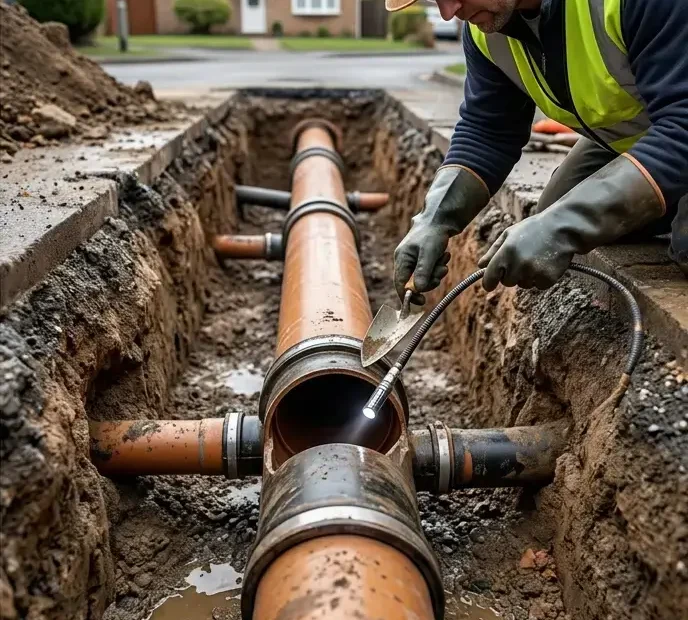 main sewer line