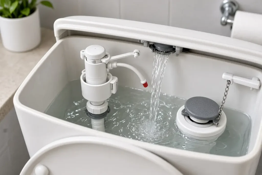 running toilet