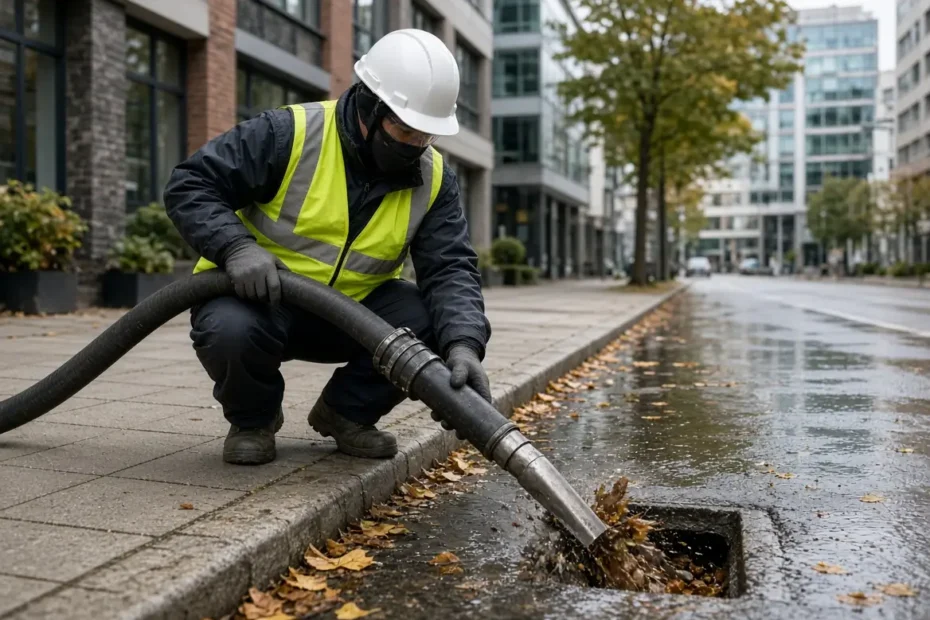 Professional Storm Drain Cleaning