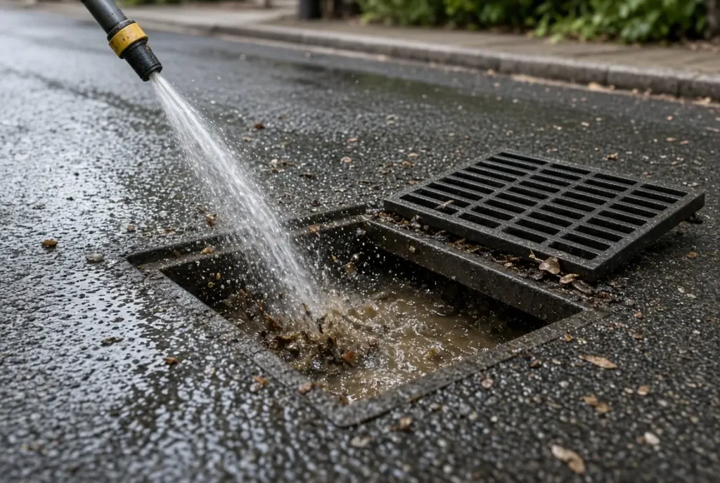 Professional Storm Drain Cleaning