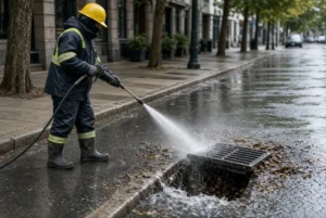 storm drain cleaning