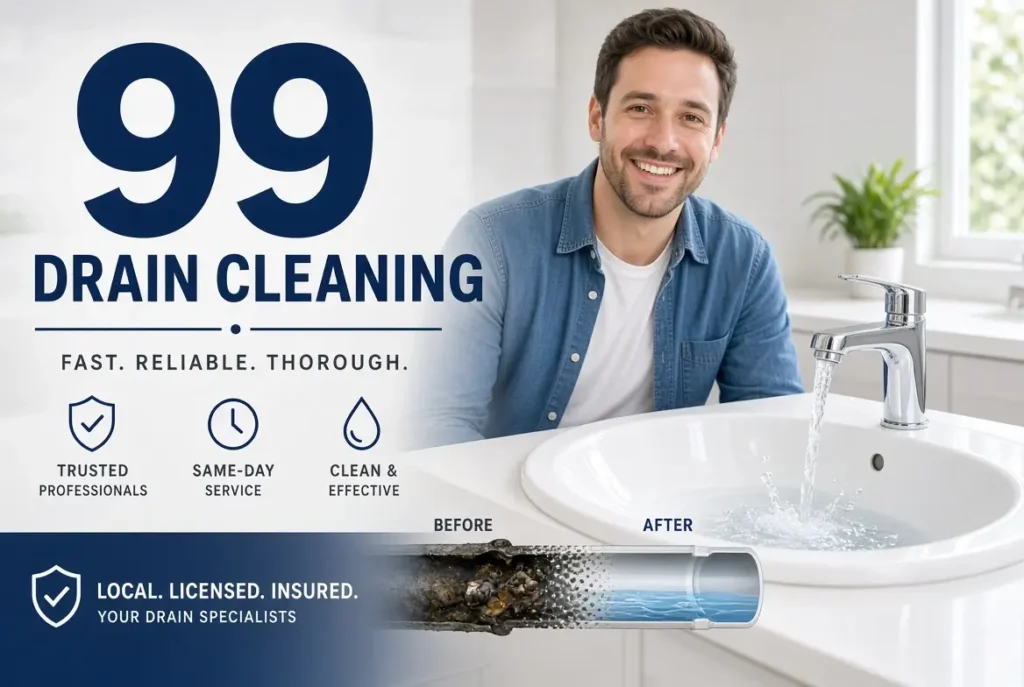 $99 Drain Cleaning